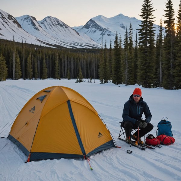 Comment organiser un camping pour une expédition de ski de fond en région de toundra?