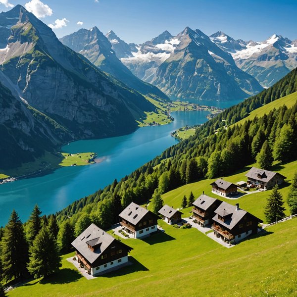 Peut-on trouver une maison de vacances en Suisse avec des ateliers de fabrication de montres et des randonnées alpines?