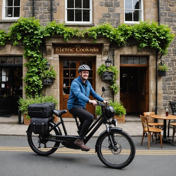 Quels hébergements en Irlande offrent des excursions en vélo électrique et des ateliers de cuisine irlandaise?