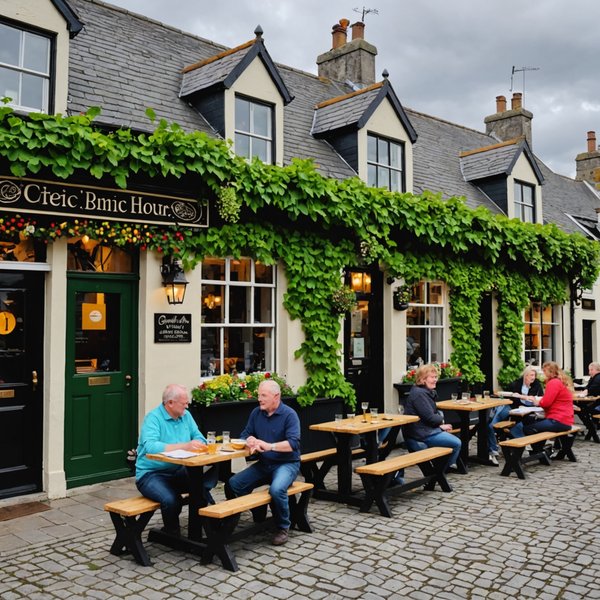 Où trouver une maison de vacances en Irlande avec des cours de musique celtique et des visites de pubs traditionnels?