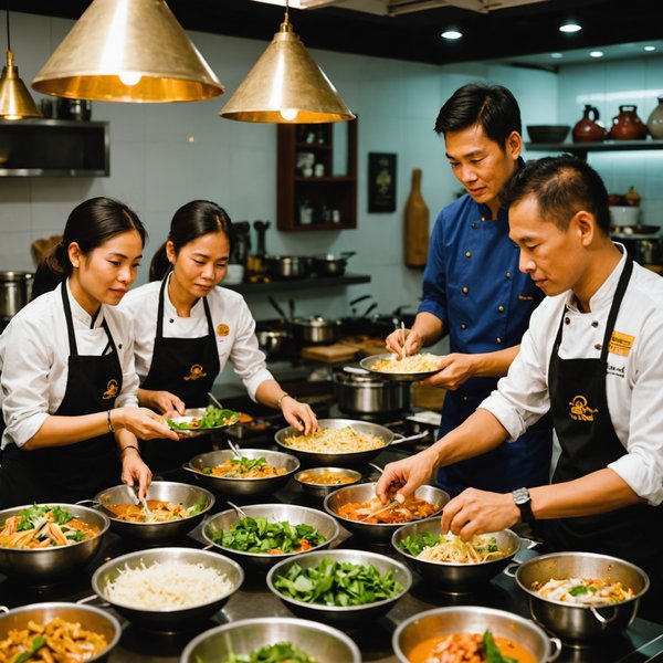 Où trouver des cours de cuisine thaïlandaise gratuits à Bangkok?
